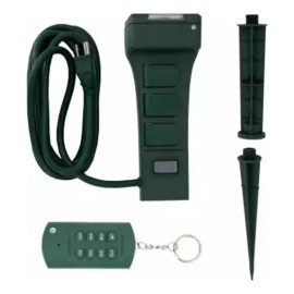 Woods Temporizador Decoración Navideña Control Remoto 6 Enchufes