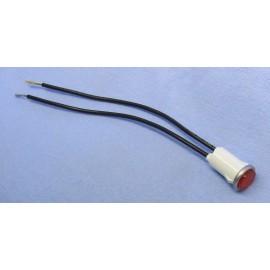 Philmore 11-2272, Philmore 0.500" AMBER Indicator, 125V AC NEON Lamp