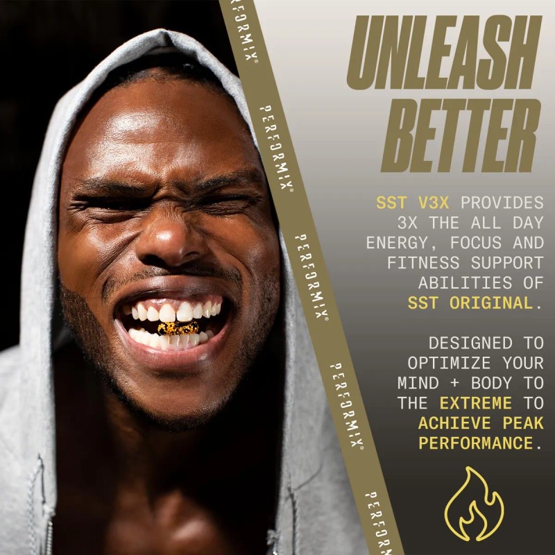 Performix Sst V3x Pre Entreno 350mg 60 Cápsulas