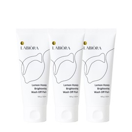 Normal price: 84 000 won lemon honey pack Brightening wash off pores 100g x 3 / 정상가:84 000원 레몬꿀팩 브라이트닝 워시오프 모공 팩 100g X 3개