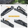 Wiper Blades 26" + 18" Replacement for Windshield Wiper Blades
