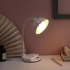 LED Reading Light Plastic Flower Shaped Touch Sensitive USB Charging
