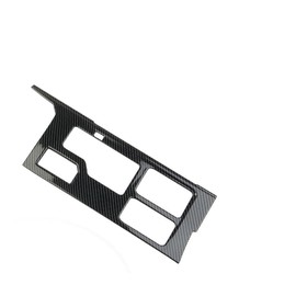 Fewshaw Carbon Fiber Central Control Gear Shift Panel Cover Trim Accessories for Toyota Tundra 2022-2026 Sequoia 2023-2026 4WD