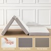 Lazyzizi Folding Mattress, 4 Inch Memory Foam Tri-fold with Breathable