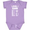 inktastic Level 1 Human Baby Bodysuit 18 Months Lavender 28f5f