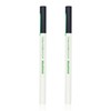 Innisfree Flat Eyebrow Pencil 0.3g No. 2 Dark Night Sky Black 2 pcs / 이니스프리 납작 아이브로우 펜슬 0.3g 2호 깜깜한 밤하늘 블랙 2개