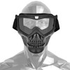 Outdoor Skull Motorcycle Helmet Goggles Face Mask Motorbike Racing Glasses