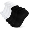 LOFIR Bamboo Trainer Socks for Men: No Show Ankle Socks