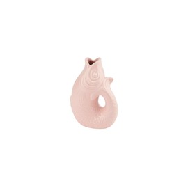 Gift Company Monsieur Carafon XS 1087402012 Decorative Vase Fish Shape Stoneware Sea Pink 13 cm