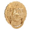 Door Knocker Chinese Animal Head Style Modelled Antique Brass Easy