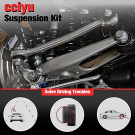 cciyu Front Outer Inner Tie Rod End fit for1998-2004 Frontier Xterra 4pcs Suspension Kit