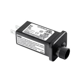 MDCGPower LED Adapter 30V LED Controller Class 2 Power Supply, IP44 Waterproof Low Voltage Adapter US Plug Compatible with Christmas Light, String Light Indoor Outdoor Use (30V 6W 1Pack)