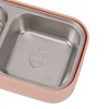 Double Layer Bento Box 316 Stainless Steel Compartment Portable Lunch