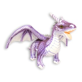 Gotikle Little Flying Dragon - Cute Dinosaurs Stuffed Animal Plush Toy, 16.5 Inch Adorable Soft Dragon Toy Plushies Gifts for Kids Babies Toddlers (Purple)