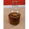 Kinaree Wooden Lantern with Tin - 17 cm Wooden Lantern
