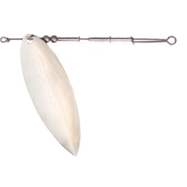 Hildebrandt 1SN Slim Eli Spinner/Attractor Single Blade Nickel Size 1, 2pk