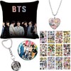 ZPPLD Kpop BTS Merchandise,BTS Gift Set,1 BTS Throw Pillow Case,BTS