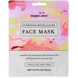 Trader Joe's Trade Joe's Hydrating Biocellulose Face Mask Sheet Keep Face Glowing  1PC