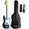 Demusea DPB-30 Full Size 4 Strings Electric Bass Guitar Beginner