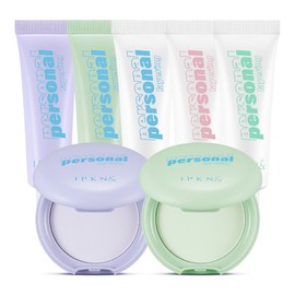 IPKN Personal Tone Correcting Base + Primer + Compact Powder (Choose 2 Types) (Set of 3 Total) / 입큰 퍼스널 톤코렉팅 베이스+프라이머+팩트 2종 택 (총 3개세트)