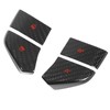 Steering Wheel Switch Button Trim Carbon Fiber Replacement for Corvette