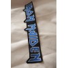 Unbranded Iron Maiden 16" Back Patch Embroidered High-Quality Blue Iron