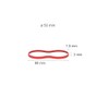 D.RECT - Rubber Bands | 100 g Bag | 50