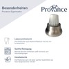 Provance Stainless Steel Mushroom Brush, Soft Bristles, 40g, Silver
