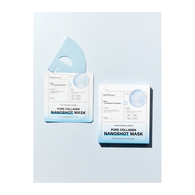 Pore ​​Collagen Nanoshot Mask 1 box (5 sheets) / 포어콜라겐