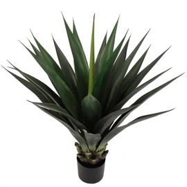 UNIQUE FOREST ARTS 35" Sisal Plant Green Artificial Tree Artificial Plant Natural Looking Agave Plant