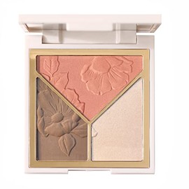 Kit de maquillaje para dama: incluye paleta de iluminadores, paleta de contorno y paleta de maquillaje con 3 tipos de iluminadores para crear un brillo general perfecto.