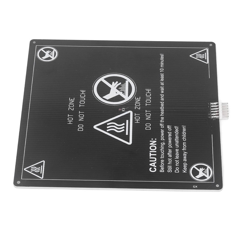 3D Printer Heated Bed 220x220mm 3mm Thick Aluminum Hot Bed