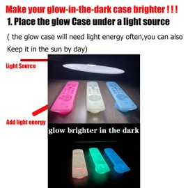 KJGLRSQH Compatible for Alexa Voice Remote Cover/TV Stick 4K Max Remote Cover (3rd Gen 2021) with Airtag Holder, Glow in The Dark,Item Finder Anti-Slip Silicone Protective Case,Glow Green