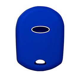Key Fob Cover for Fiesta Focus: 4 Buttons Remote Case Protector Fit for Ford Escape Fusion Expedition Taurus Flex Edge 500 Mercury Mariner 2001 to 2019 164R7040 164R8046 OUCD6000022 (Blue)
