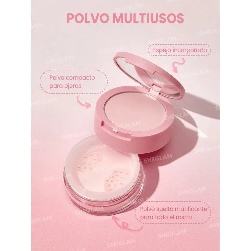 Sheglam Polvos Rostro Y Ojos Insta-ready Bubblegum Bubblegum