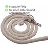 AMKA Cotton Lead Rope with Carabiner