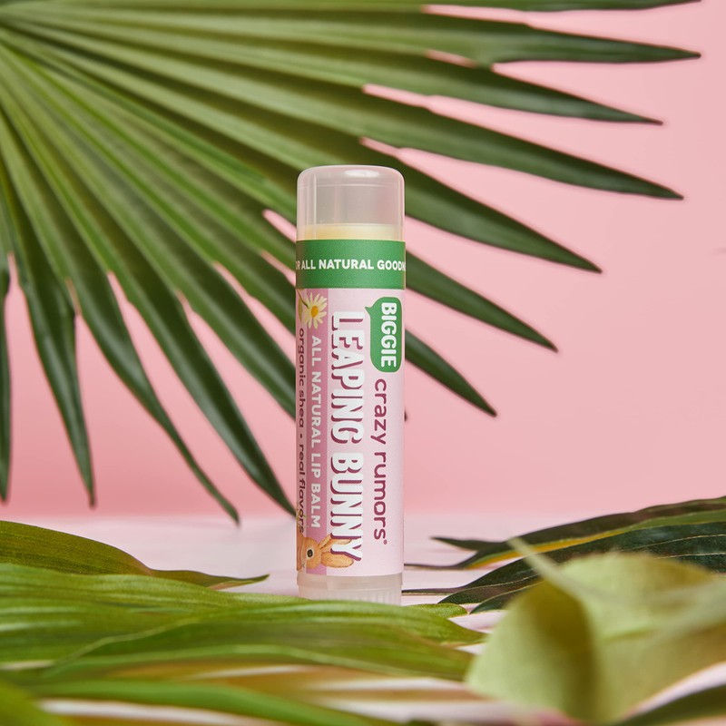 Crazy Rumors Leaping Bunny Lip Balm 4g, Vegan 100% natural
