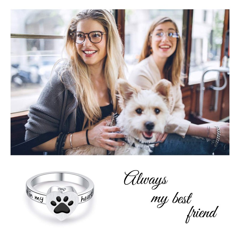 ACJNA My Side Forever in My Heart Urn - Collar