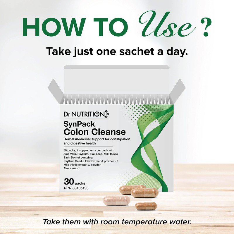 Dr Nutrition 360® Colon Cleanse and Detox - 30 Day