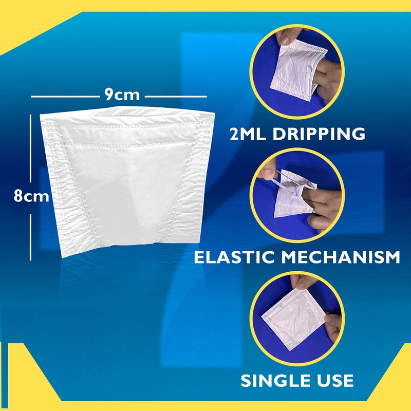 PROSTACOMFORT+ Hygienic Male Pad – 24 Pcs Incontinence Guards for