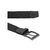 Redbridge Braided Belt Elastic Flexible Adjustable Unisex Stretch Belt, black