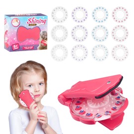 Newpop Hair Bedazzler Kit, Rhinestone Hair with 180 Rhinestones, Hair Accessories Machine, Hair Diamond Machine, Tool Hair Stamper Glitter Machine for Hair Styling and Shoes