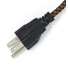 3 Wire Twisted Rayon Cloth Covered Electric Lamp Cord with