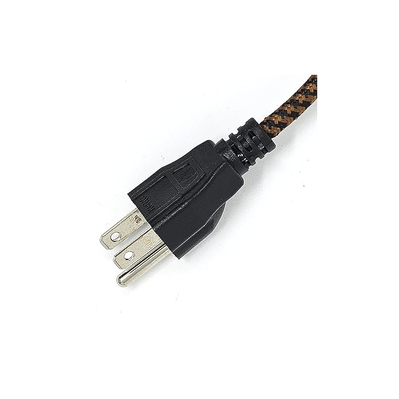 3 Wire Twisted Rayon Cloth Covered Electric Lamp Cord with
