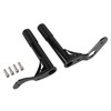 HIYOYO Motorcycle Rear Passenger Peg Crash Bar Frame Slider Fits
