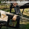 EVER ADVANCED Reclining Camping Chairs for Adult Lightweight, Folding Recliner