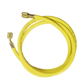 UHANBUT AC Refrigerant Charging Hose, 60 Inch 800 PSI Working Pressure Tube HVAC Refrigerant Hose with 1/4" SAE Flare, Manifold Gauge Hoses for R134A, R410A, R22 Air Conditioner System