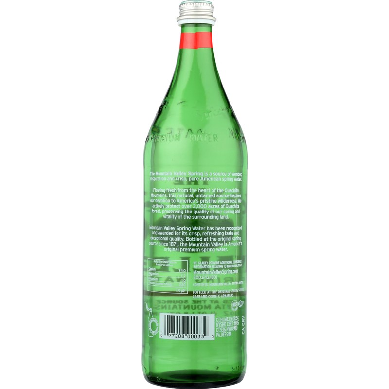 1L Glass Spring Pack of 12