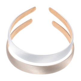 Baluue 2pcs Wide Headband for Women Wrap Hair Hoop Exercise Shopping and Travel