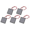 Cuifati Mini Solar Panel, 5Pcs DIY Cells Solar System Kits,